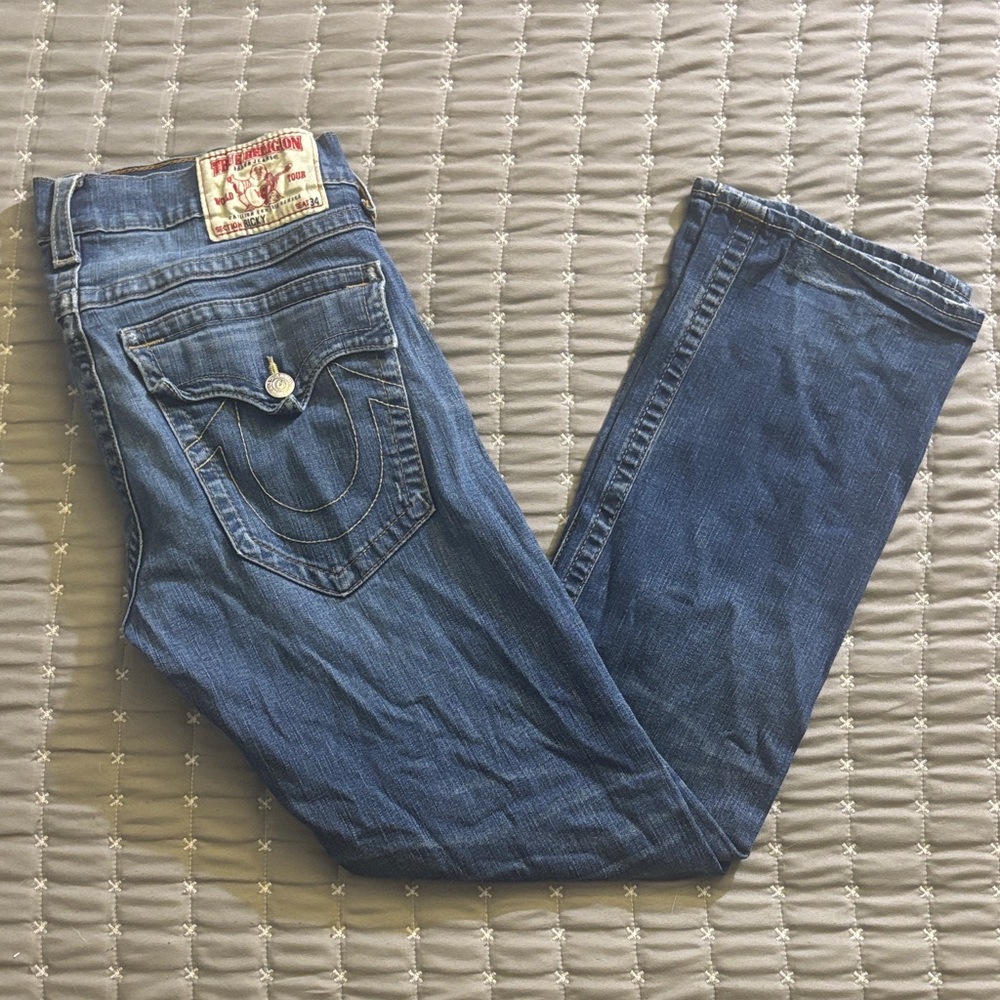 True Religion Indigo Denim Pants